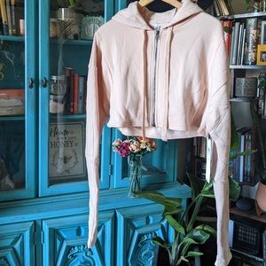 NWT ALO Crop hoodie
